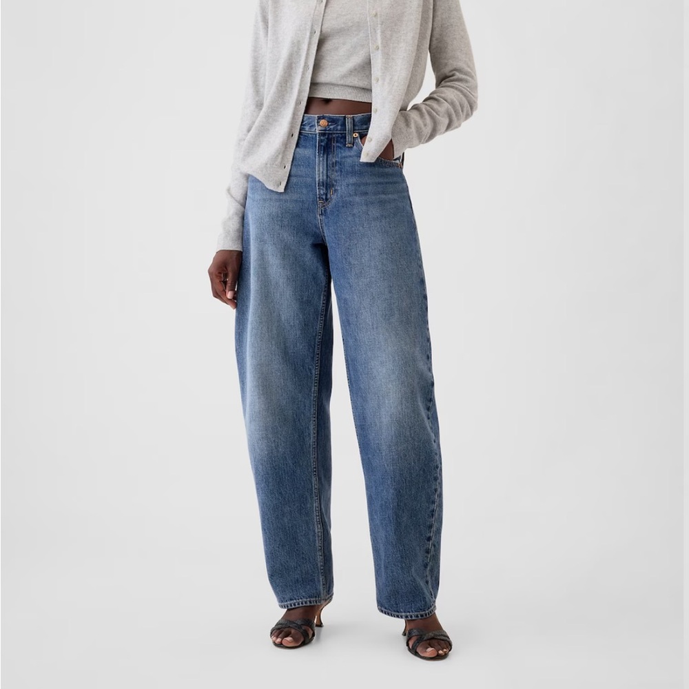 Gap Barrel Jeans